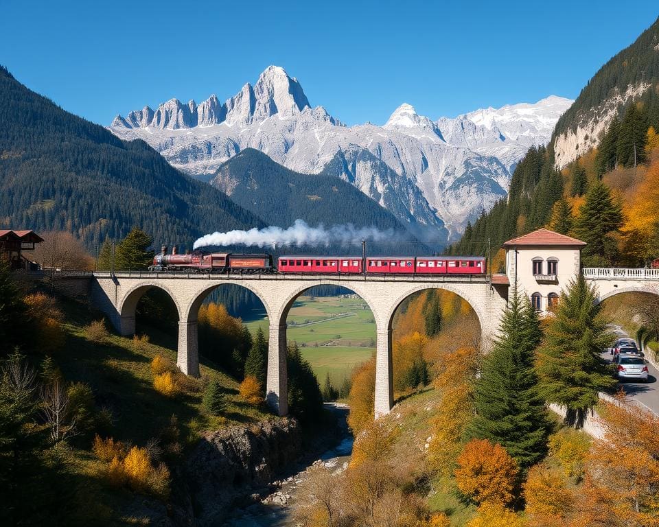 Ponte Gardena: Historische Bahnrouten durch Südtirol