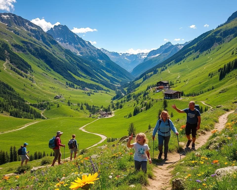 Reith im Alpbachtal: Wanderrouten und Familienabenteuer