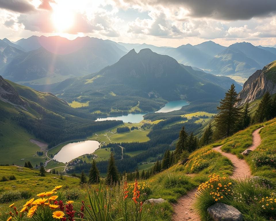 Sankt Veit alpine Landschaft