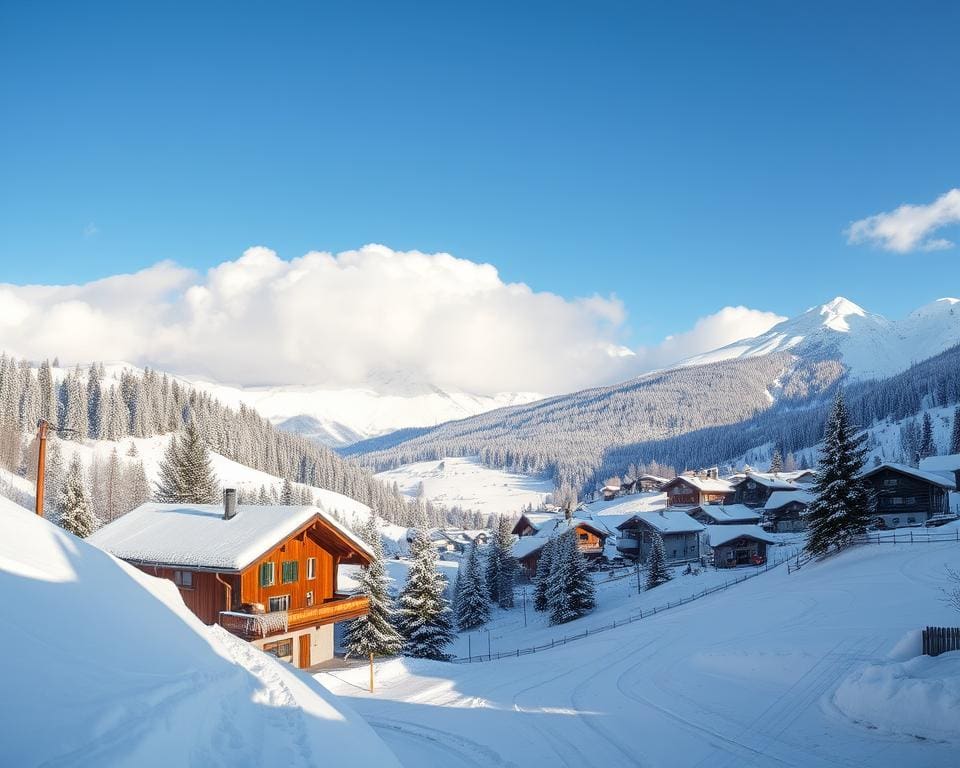 Schneeverhältnisse in Damüls