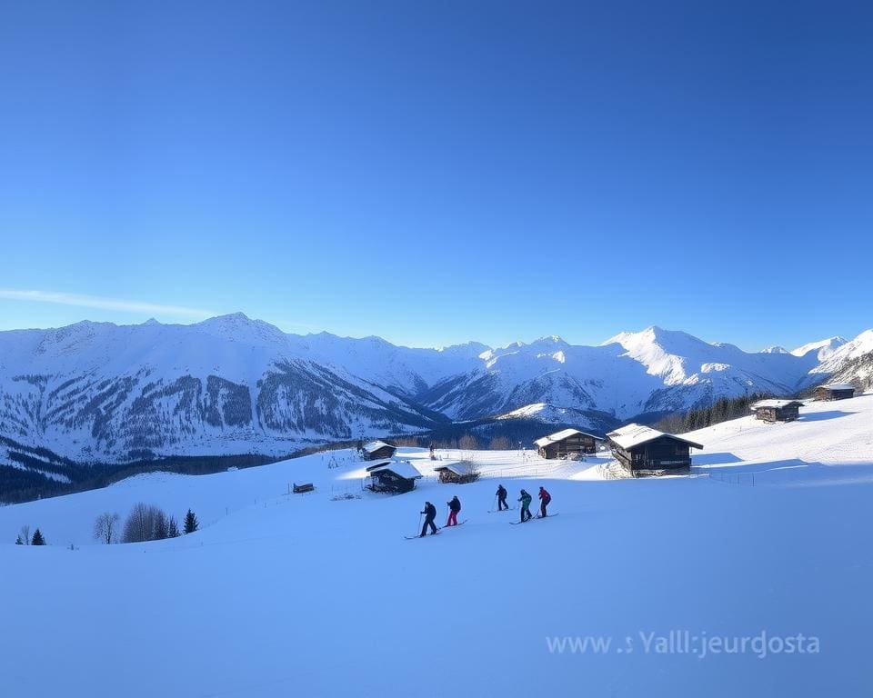 Skifahren Aostatal