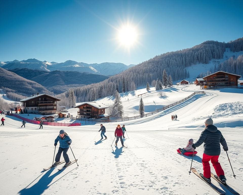 Skifahren in Oberiberg