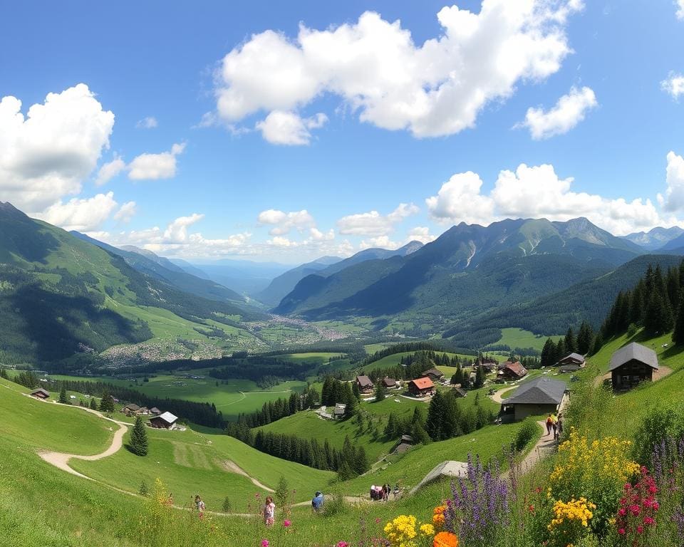 Überblick Reith im Alpbachtal