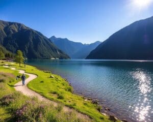 Weesen: Spaziergänge und Radtouren am Walensee