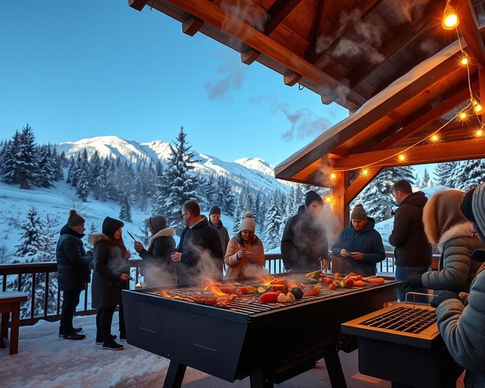 Winter BBQ Alpen