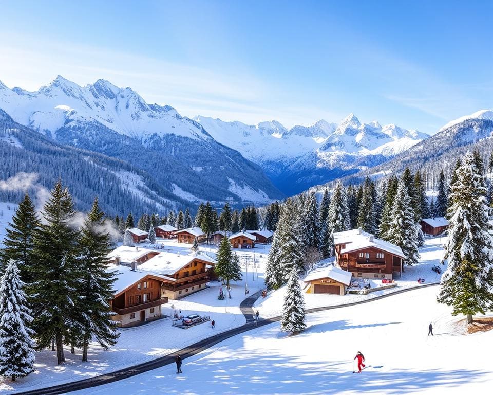 Winterurlaub in den französischen Alpen