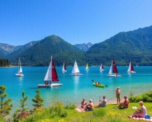 Achensee: Segeln und Sommeraktivitäten