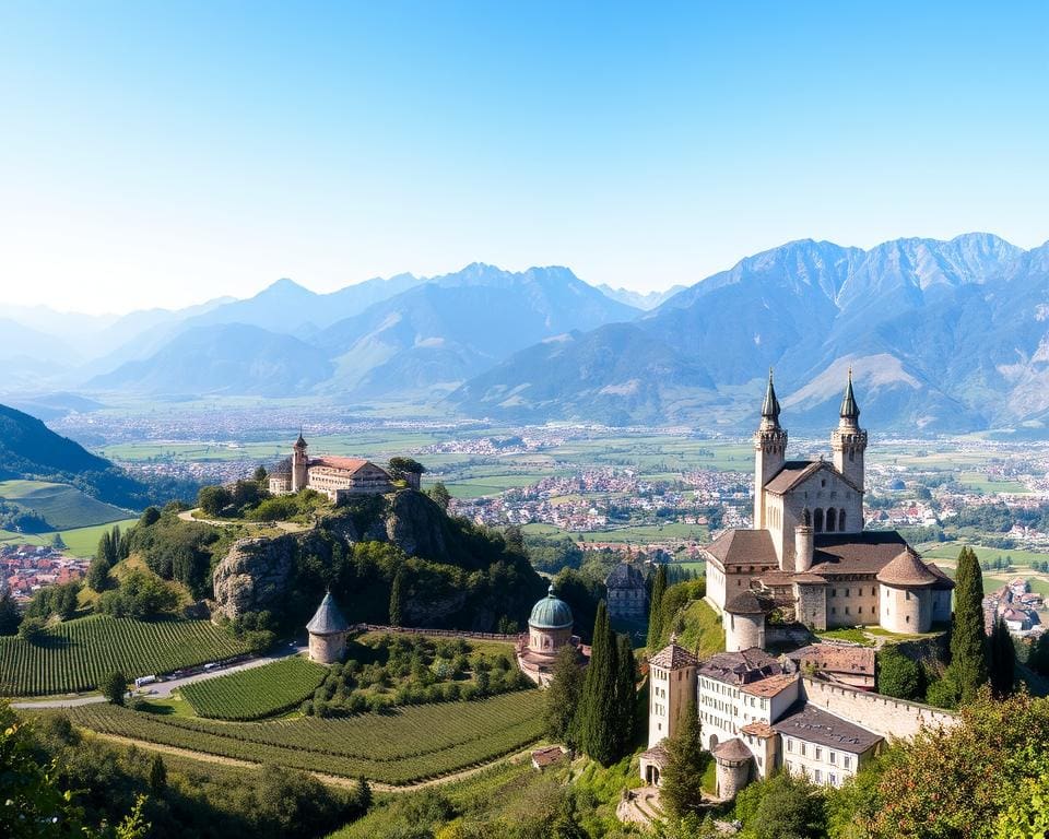 Bellinzona geographische Lage