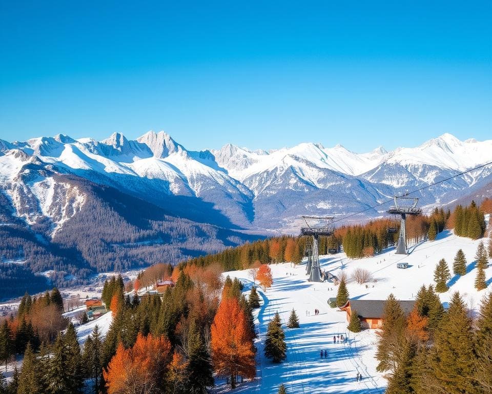 Belluno: Skigebiete und Seilbahnen in den Dolomiten