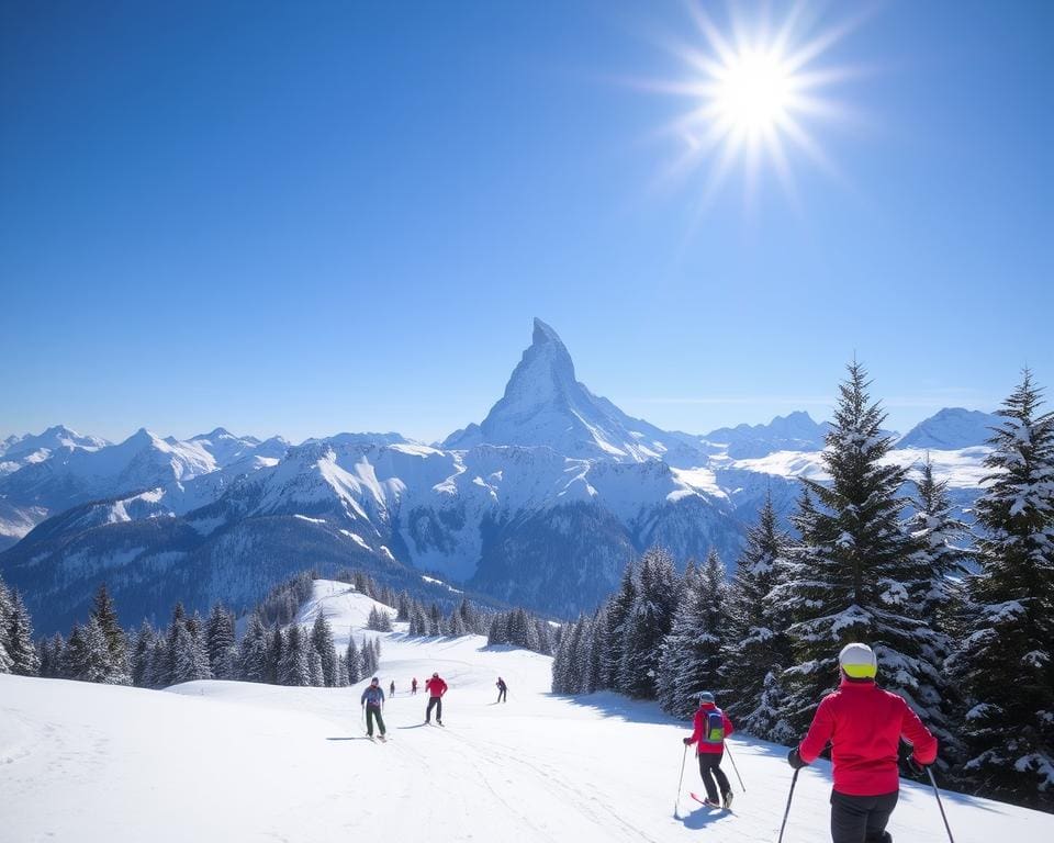 Cervinia: Skivergnügen am Fuße des Matterhorns