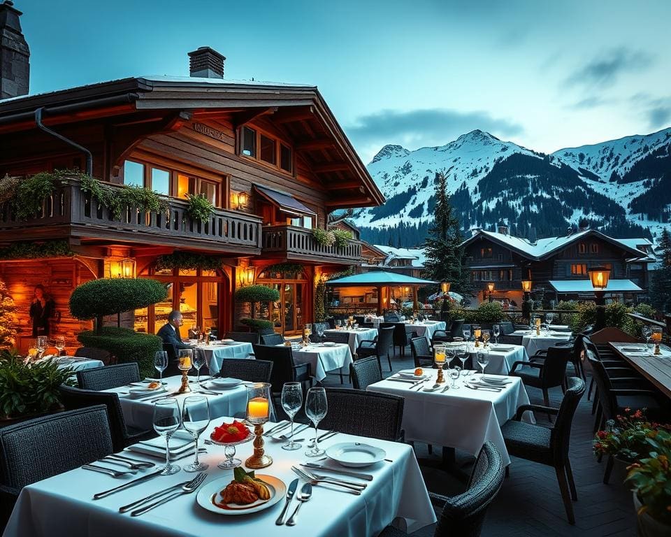 Gourmetrestaurants in Gstaad