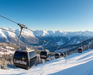 Le Corbier: Moderne Seilbahnen und komfortable Zugverbindungen