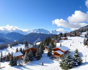 Leysin: Atemberaubende Skigebiete und Berghütten