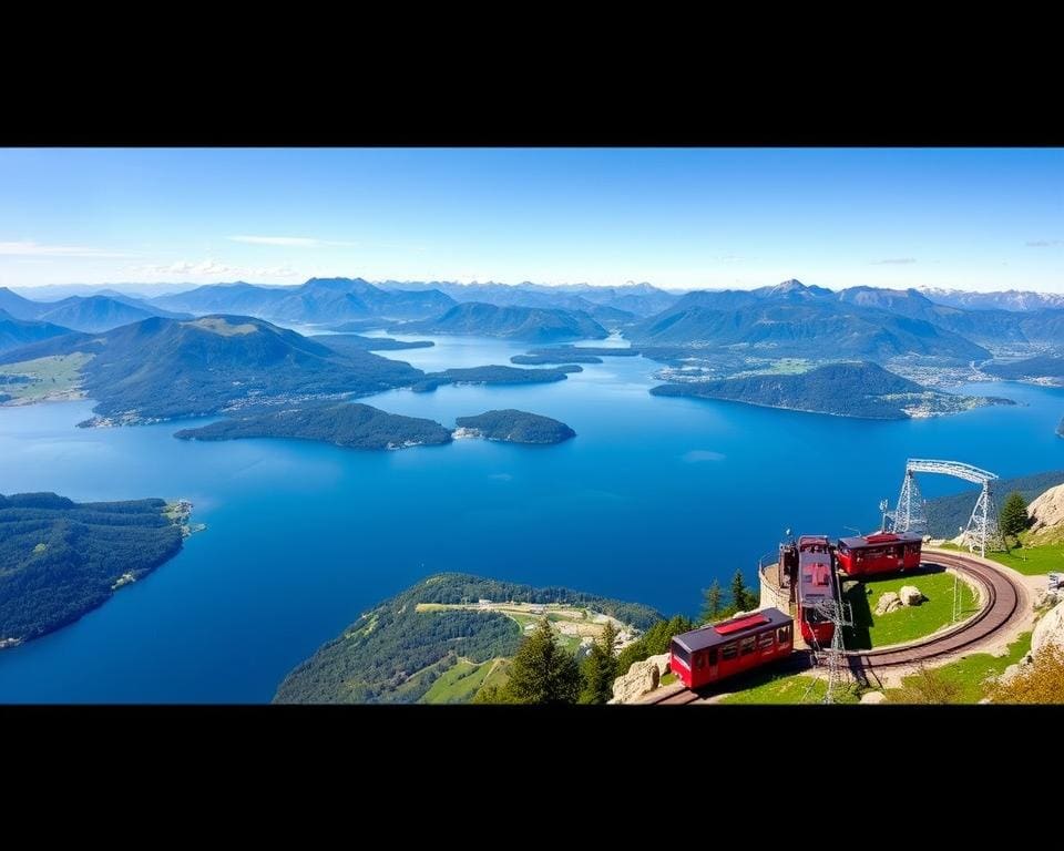 Rigi: Zahnradbahn, Wanderwege und Seepanorama