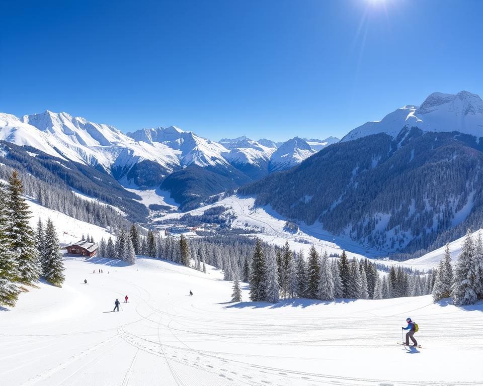 Saas-Grund Winterurlaub und Naturschönheiten