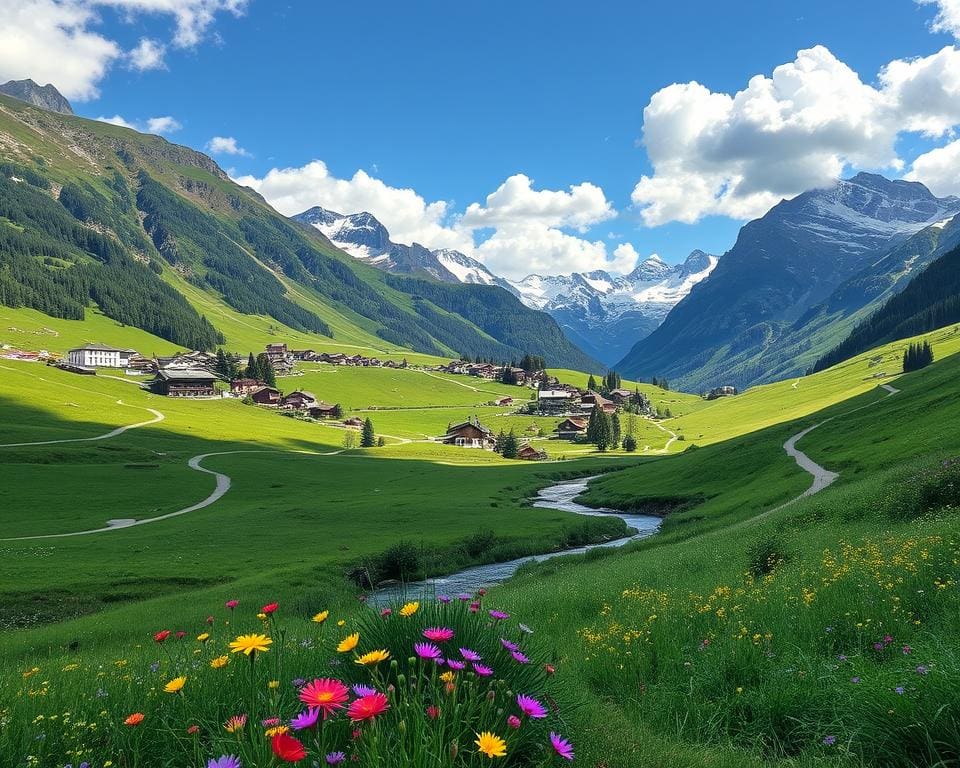 Sargans: Wanderungen in die faszinierenden Alpen