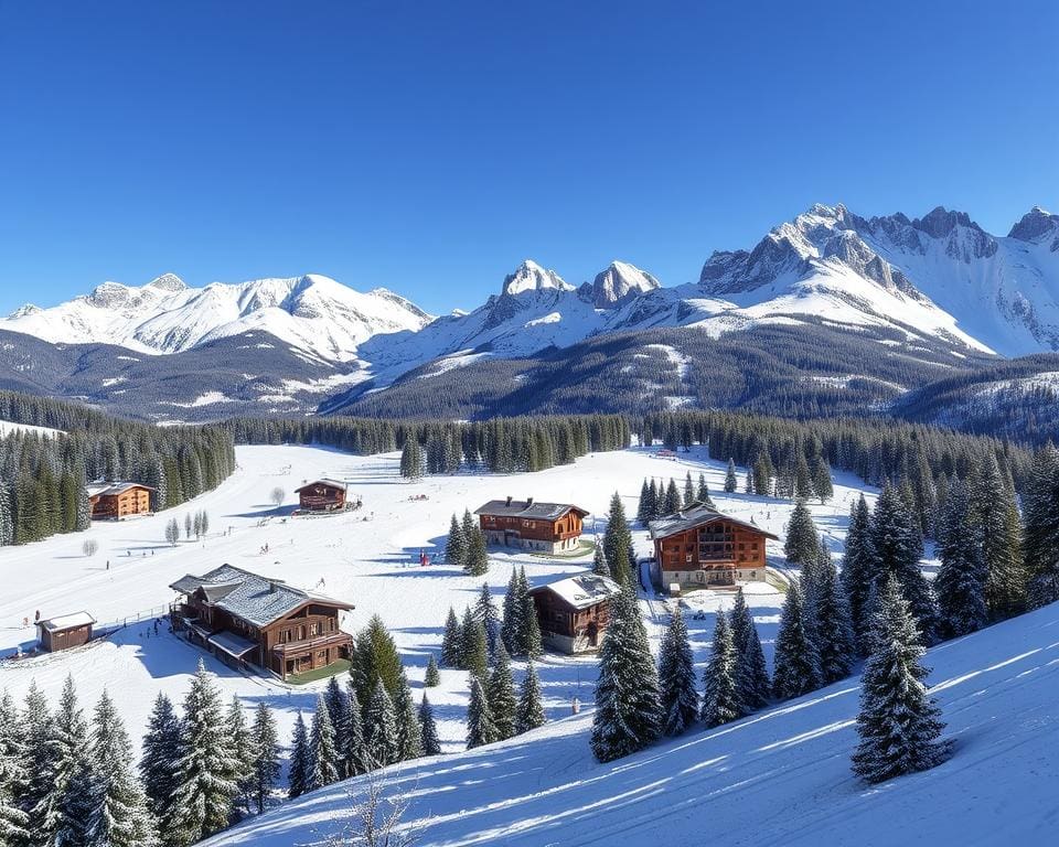 Skigebiet Dolomiten