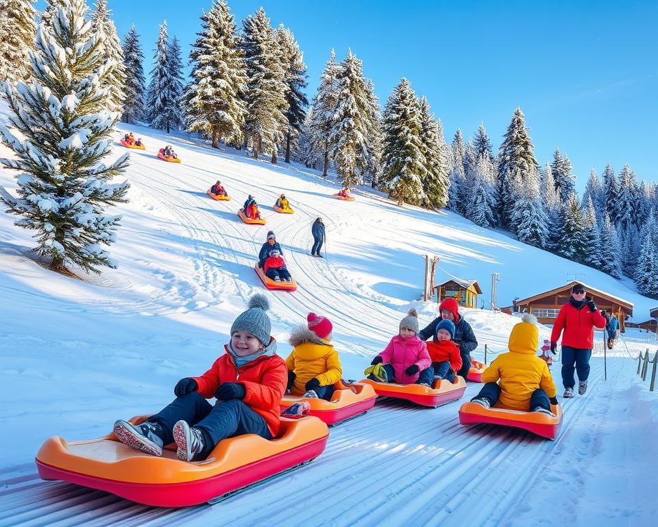 Söll: Rodelbahn und Skischule für Kinder