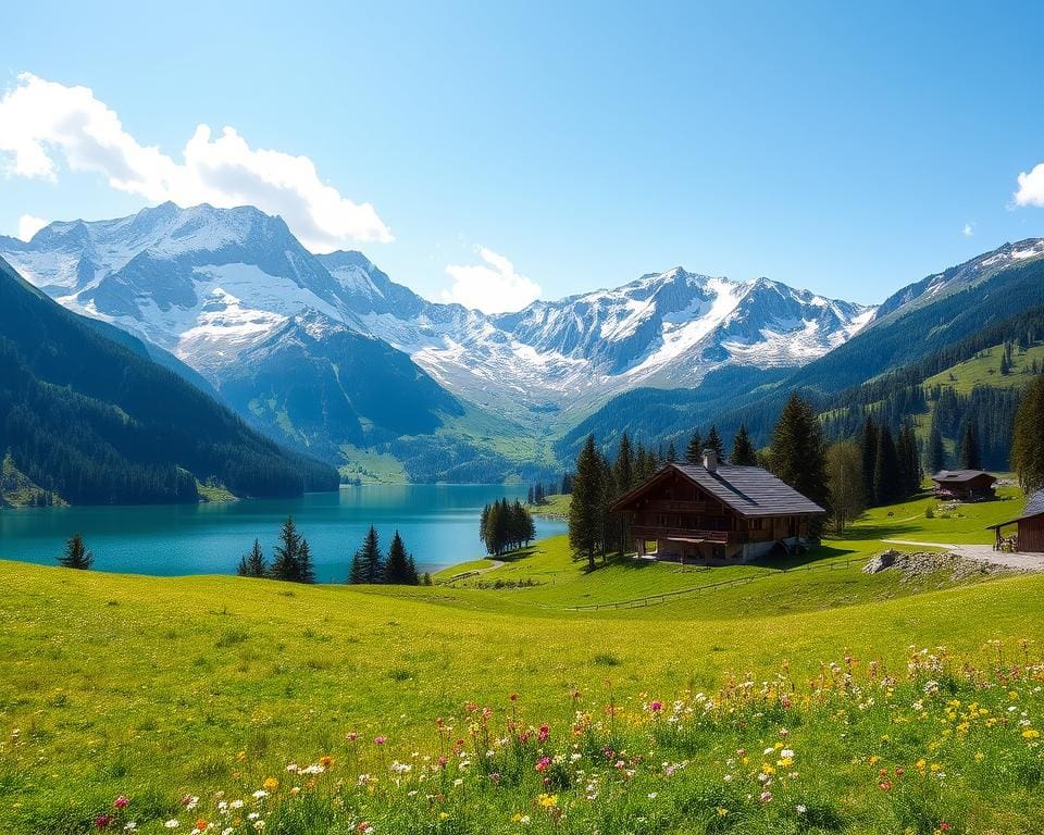 Urlaub in den Alpen