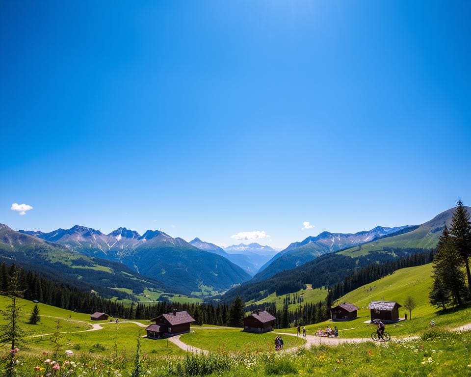 Urlaub in den Bergen