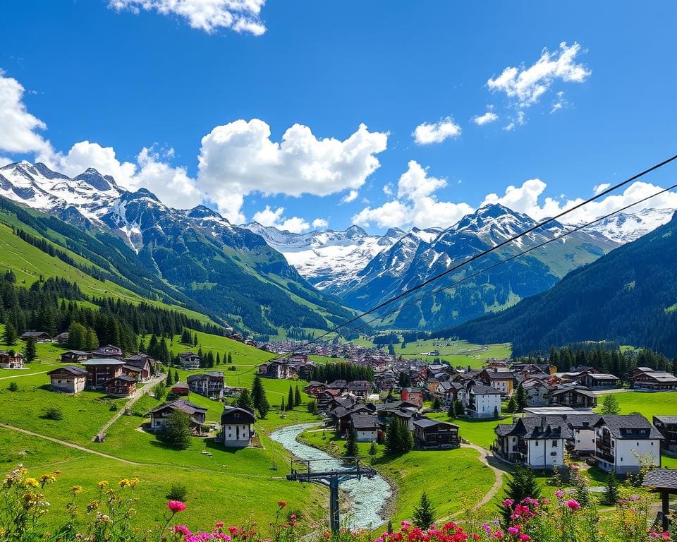 Valloire in der Alpenregion