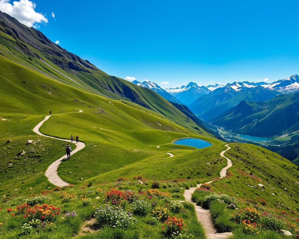 Wanderwege in Sainte-Foy-Tarentaise