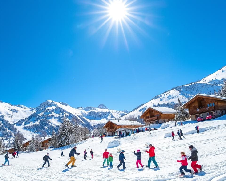 Wintersportaktivitäten in Tignes