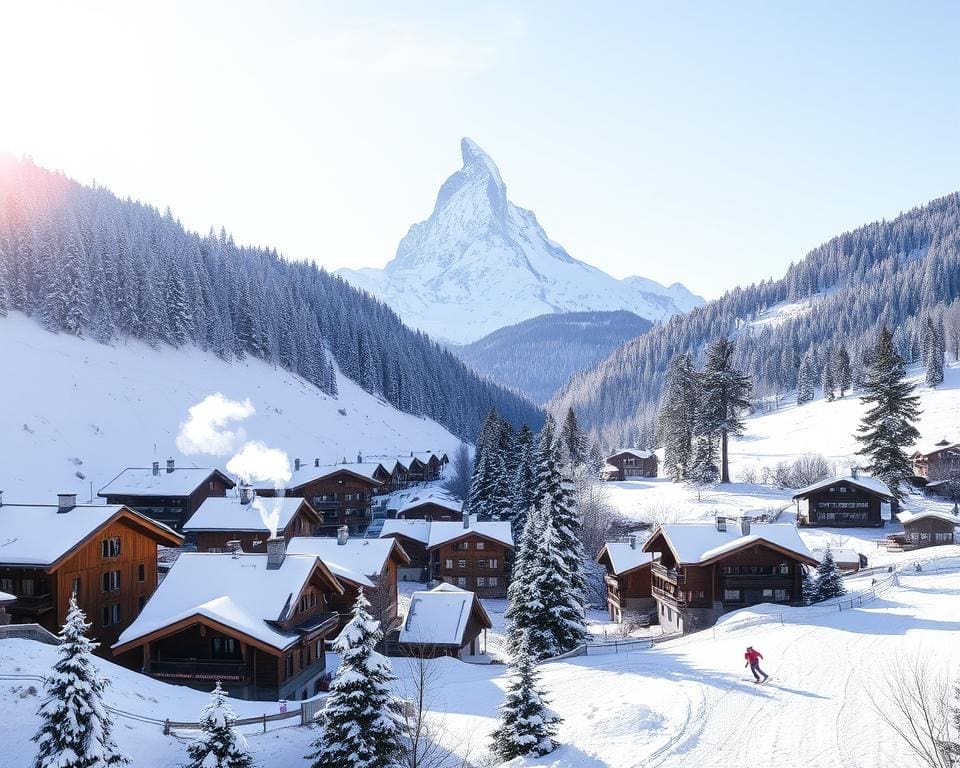 Winterurlaub Cervinia Schnee