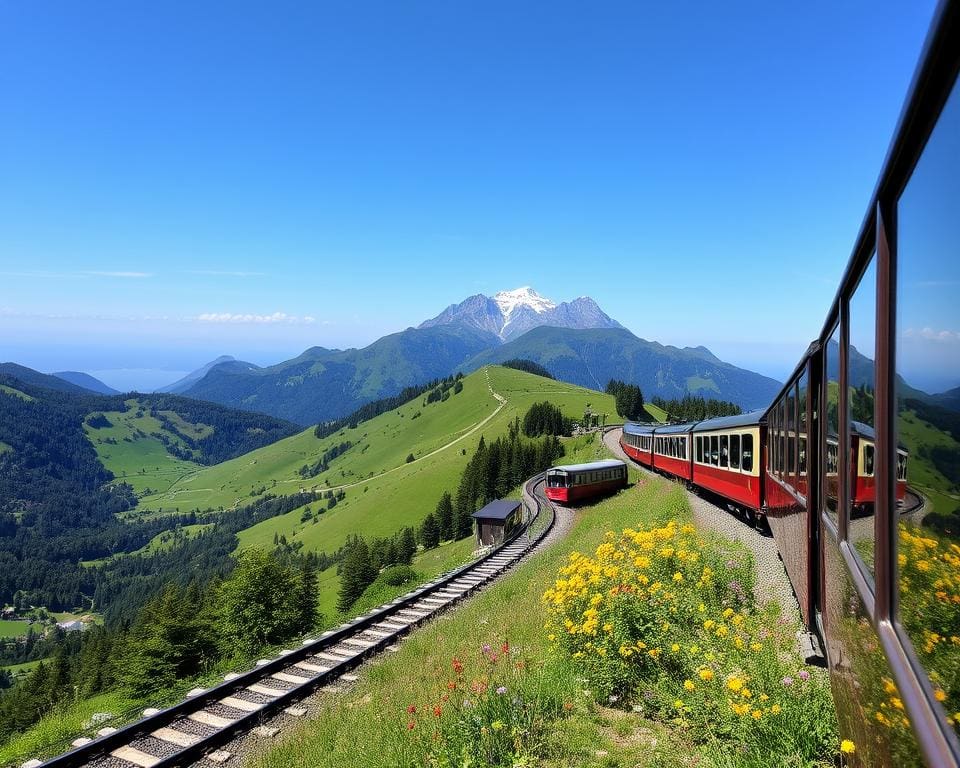 Zahnradbahnfahrten nach Rigi