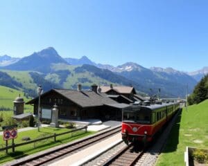 Zweisimmen: Startpunkt für die GoldenPass-Bahn