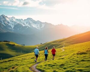 Schweiz: Wie gesund ist Nordic Walking?