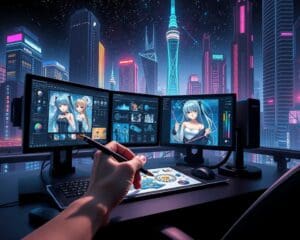 Wie generiere ich Anime Figuren mit einem AI Art Generator?