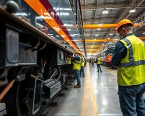 Wie funktioniert die Fahrzeuginspektion bei der Bahn?
